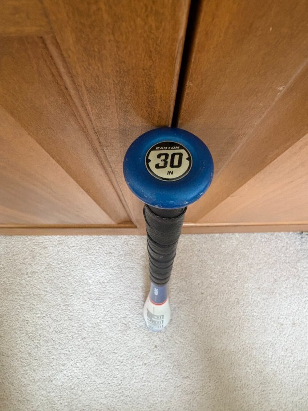 Easton Quantum Youth Baseball Bat -10 White Blue 30" 20oz SL22Quan108 - Picture 7 of 8